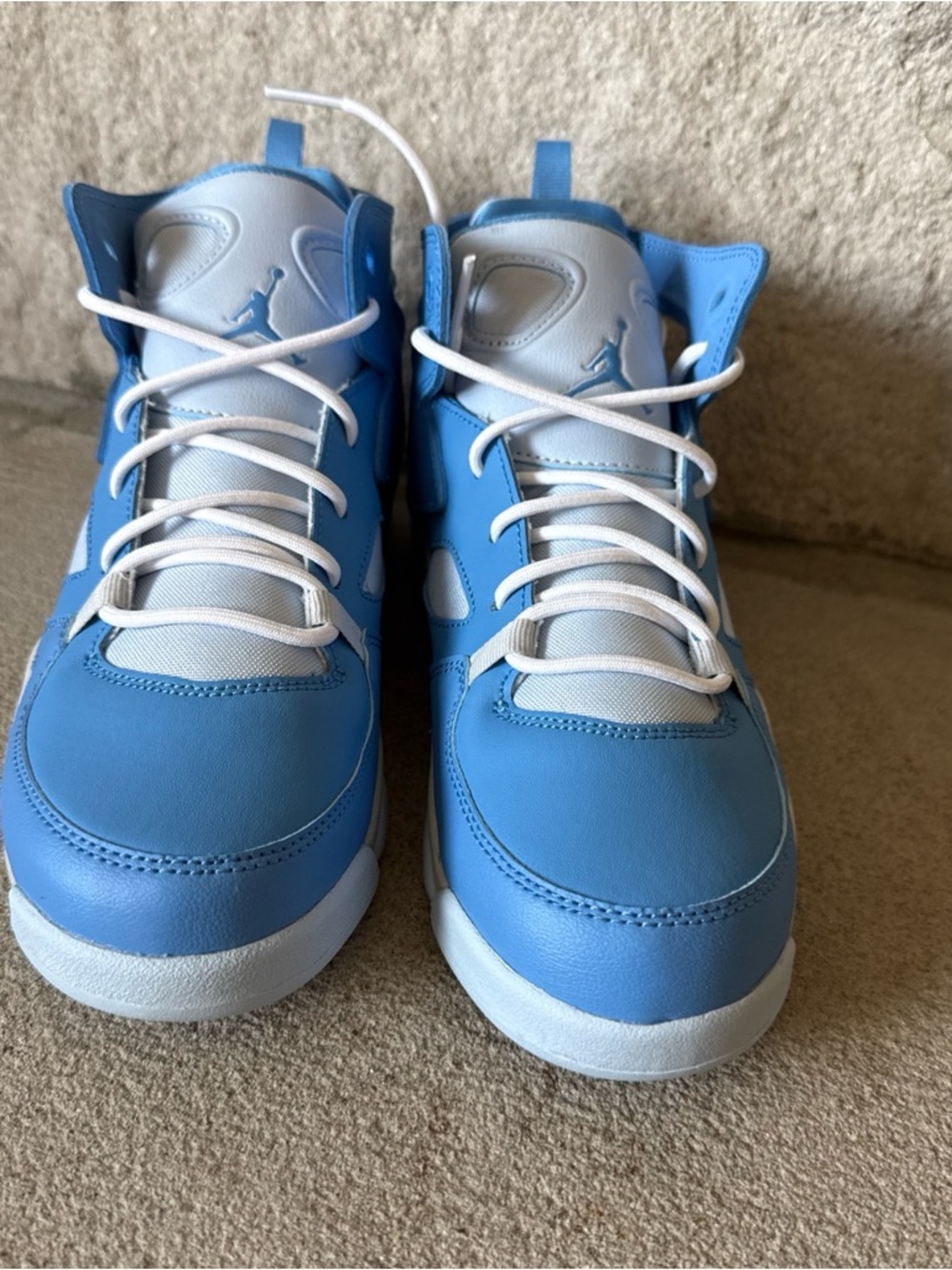 Nike Air Jordan Flight Club ‘91 Legend Blue sneakers Size 5Y New & Unused - Picture 2 of 7